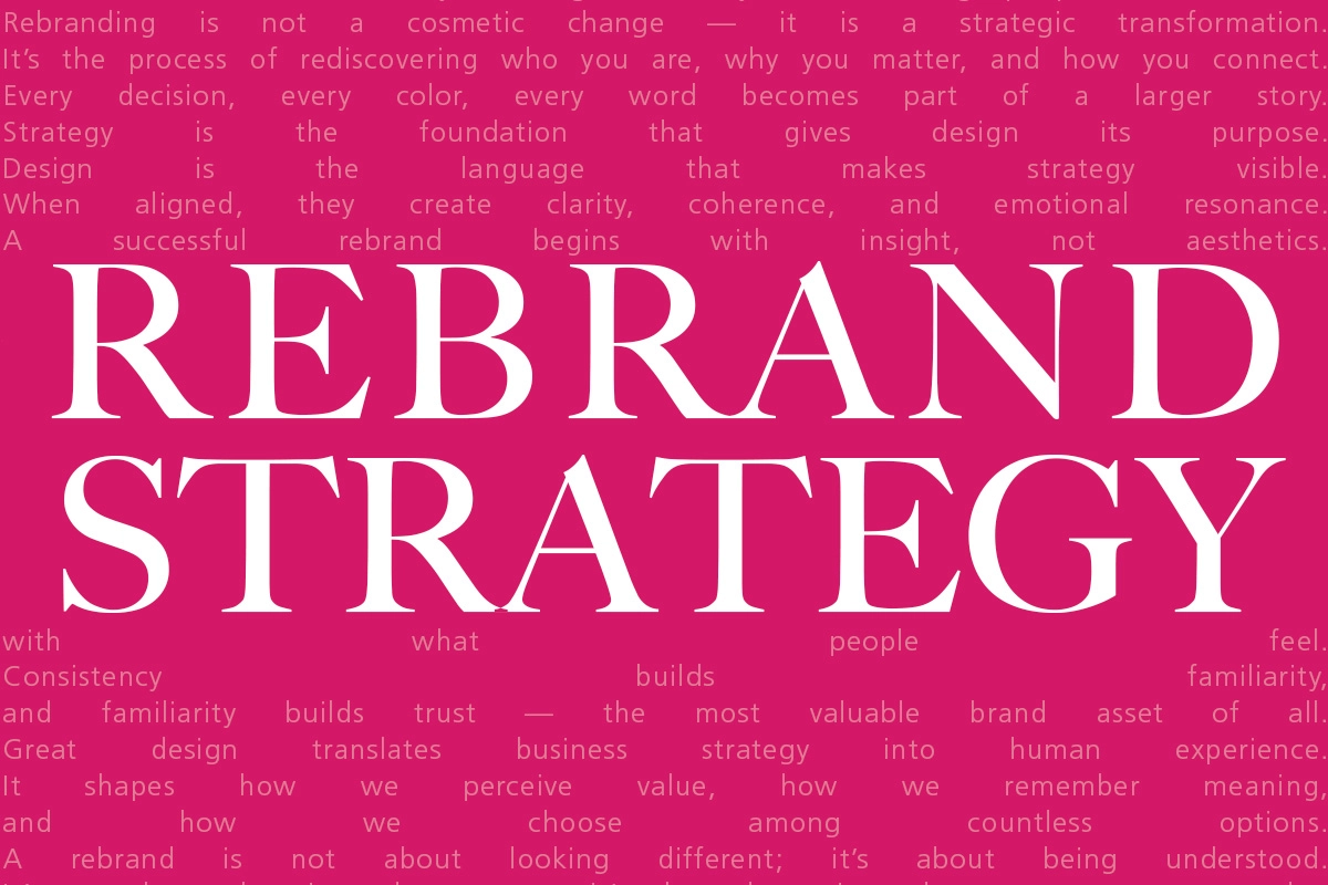 品牌升級不是換 Logo：真正成功的 Rebrand 背後邏輯