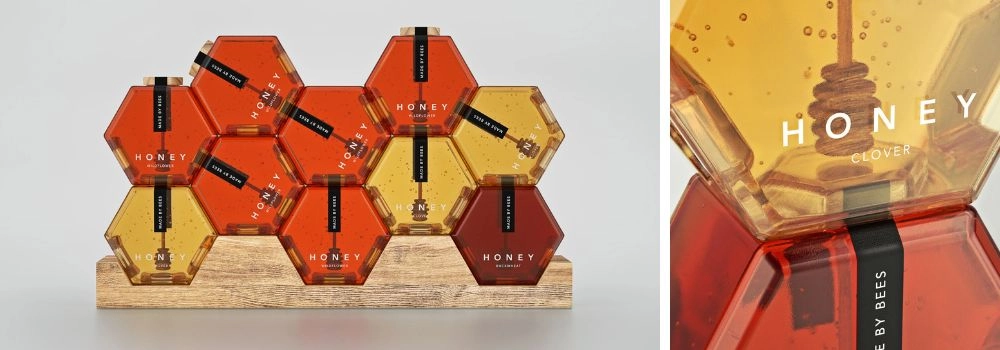 Hexagon Honey | 感受自然，感受形態之美！